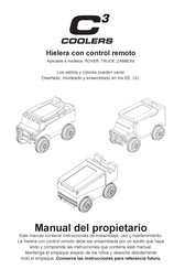 C3 Custom Coolers ROVER, TRUCK, ZAMBONI Manual Del Propietário