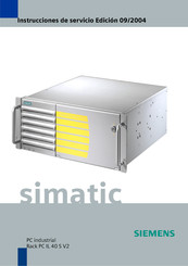 Siemens SIMATIC Rack PC IL 40 S V2 Instrucciones De Servicio