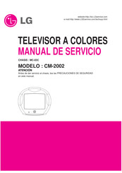 LG CM-2002 Manual De Servicio