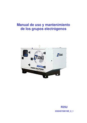 SDMO R25U Manual De Uso Y Mantenimiento