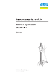 Tyrolit DRA500 Instrucciones De Servicio