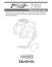 Daiwa TANACOM BULL 750 Manual De Uso