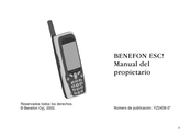 Benefon ESC! Manual Del Propietário