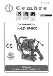 Cembre LD-1P-ECO Manual De Uso Y Mantenimiento