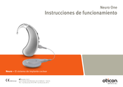 Oticon Medical Neuro One Instrucciones De Funcionamiento