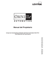 Leviton OMNIIIe Manual Del Propietário