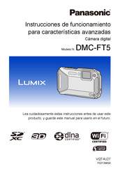 Panasonic LUMIX DMC-FT5 Instrucciones De Funcionamiento