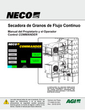 Neco COMMANDER Manual Del Propietário