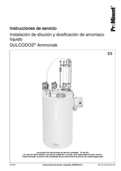 ProMinent DULCODOS Ammoniak Instrucciones De Servicio