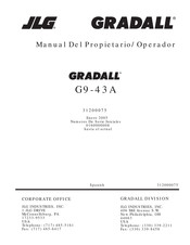 JLG G9-43A Manual Del Propietário