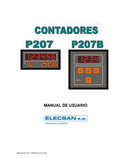 Elecsan P207B Manual De Usuario