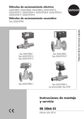 Samson 3222/5724-8 Instrucciones De Montaje