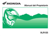 Honda XLR125 Manual Del Propietário