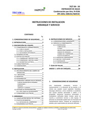 Tecam 7EZT 12 Instrucciones De Servicio