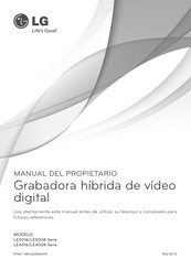 LG LE5008 Serie Manual Del Propietário