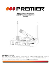 Premier MIC-4466 Manual De Instrucciones