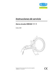 Tyrolit HRE400 Serie Instrucciones De Servicio