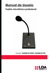 LDA Audio Tech LDAMCA1NS01 Manual De Usuario