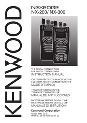 Kenwood Nexedge NX-200E3 Manual De Instrucciones