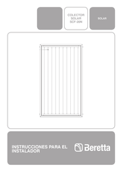 Beretta SCF-20N Instrucciones Para El Instalador