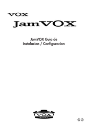 Vox jamVOX Guia De Instalacion/Configuracion