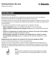 Webasto Thermo Pro 50 Eco Instrucciones De Uso