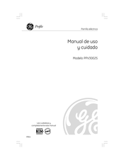 GE PPV3002S Manual De Uso Y Cuidado