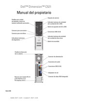 Dell Dimension C521 Manual Del Propietário