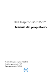 Dell Inspiron 3521 Manual Del Propietário