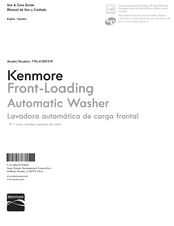 Kenmore 796.4118#31 Serie Manual De Uso Y Cuidado