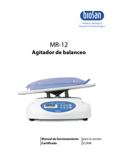 bioSan MR-12 Manual De Funcionamiento