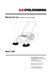 Stolzenberg Matrix 900 Manual De Uso