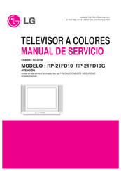 LG RP-21FD10 Manual De Servicio