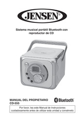 Jensen CD-555 Manual Del Propietário