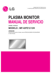 LG MP-42PZ12H Manual De Servicio