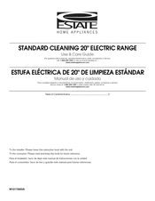 Estate W10175655A Manual De Uso Y Cuidado