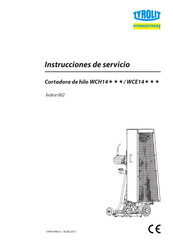 Tyrolit WCE14 Serie Instrucciones De Servicio