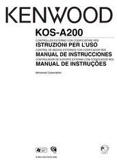 Kenwood KOS-A200 Manual De Instrucciones