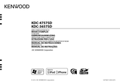 Kenwood KDC-3657SD Manual De Instrucciones