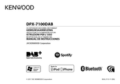 Kenwood DPX-7100DAB Manual De Instrucciones