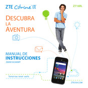 ZTE Citrine LTE Manual De Instrucciones