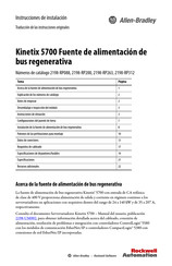 Rockwell Automation Allen-Bradley Kinetix 5700 Instrucciones De Instalación