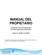 TechnoAir TA-1024INT Manual Del Propietário