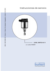 Burkert 8111 Instrucciones De Servicio