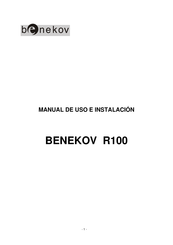 BENEKOV R100 Manual De Uso E Instalación