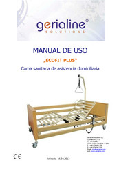 Gerialine Solutions ECOFIT PLUS Manual De Uso