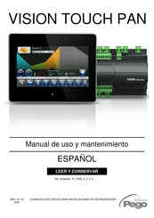Pego VISION TOUCH PAN Manual De Uso