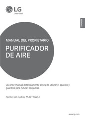 LG AS401WWA1 Manual Del Propietário