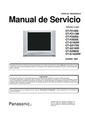 Panasonic CT-G1455R Manual De Servicio
