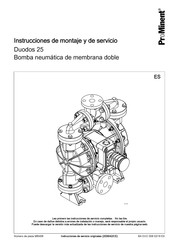 ProMinent Duodos 25 Instrucciones De Montaje Y De Servicio